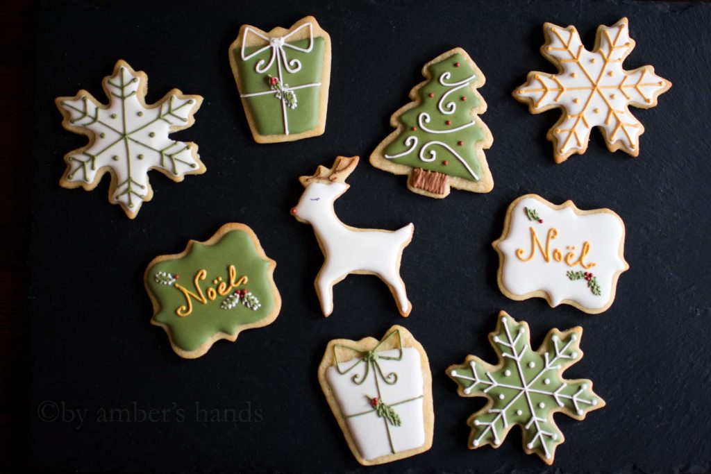Simple Elegant Christmas Cookies -by amber's hands-
