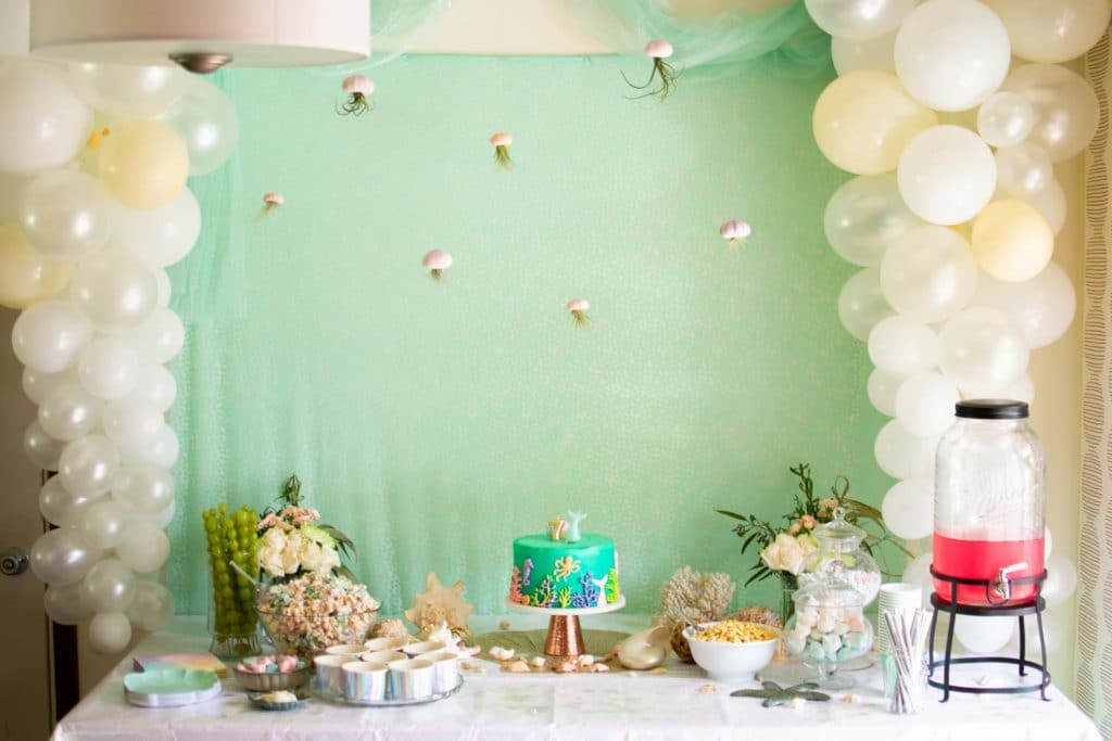 Mermaid Under the Sea Party Birthday Party Ideas